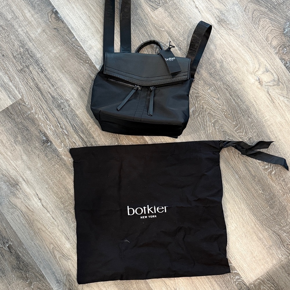 NWT Botkier Trigger mini black  Backpack with Dust Bag NWT